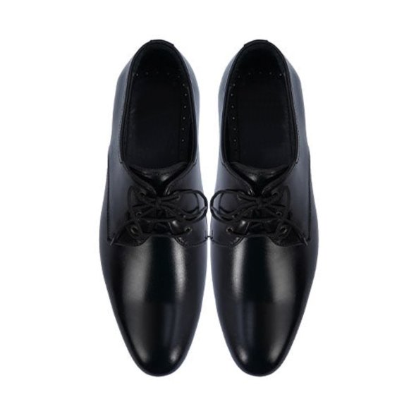 Bashwood Handmade Black Classy Leather Oxfords